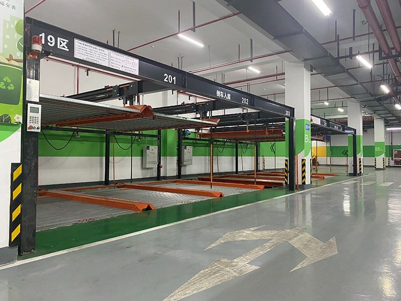 2-Tier Puzzle Parking System high quality